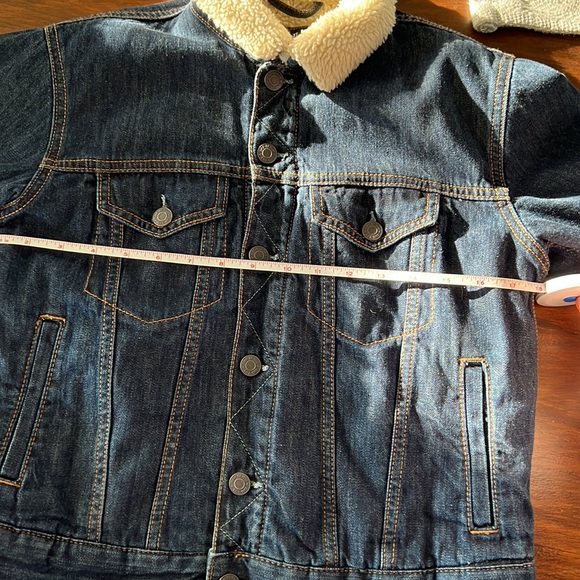 Girls Gap Sherpa Lined Jacket - Picture 5 of 7